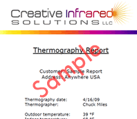 Creative Infrared Solutions - Sample Report
